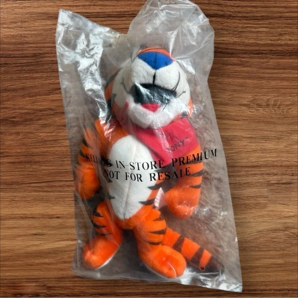1997 KELLOGG'S FROSTED FLAKES TONY THE TIGER 8”MASCOT PLUSH DOLL FIGURE